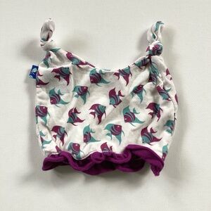 Kickee Pants Fish Print Double Knot Hat